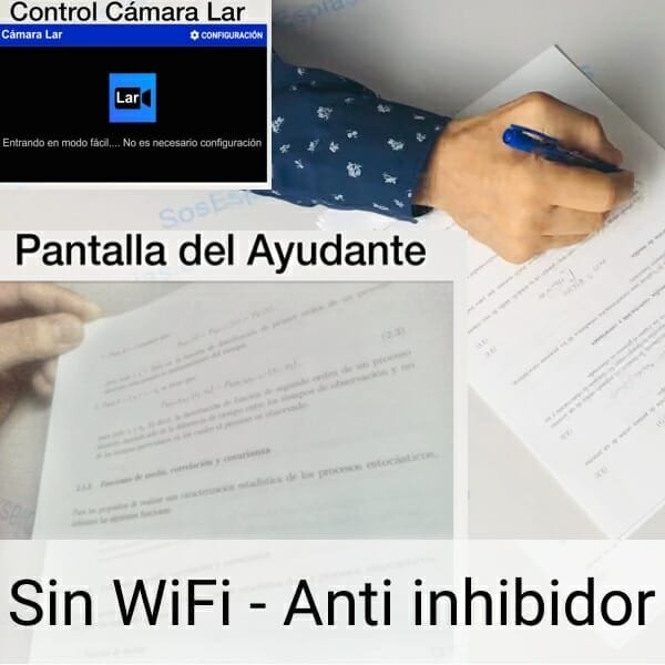 Pinganillo con Camara Lar Pro2